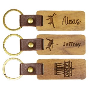 Bulk Discounts - Engraved Custom Disc Golf Keychain, Disc Golf Tournament Favor Bulk, Ultimate Frisbee Team Gifts, Ultimate Frisbee Keychain