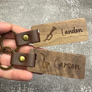 Llavero de banda personalizado, regalos de banda de secundaria al por mayor, regalos para la noche de graduación de la banda de música, regalo para el profesor de banda, regalo de la guardia de color imagen 8
