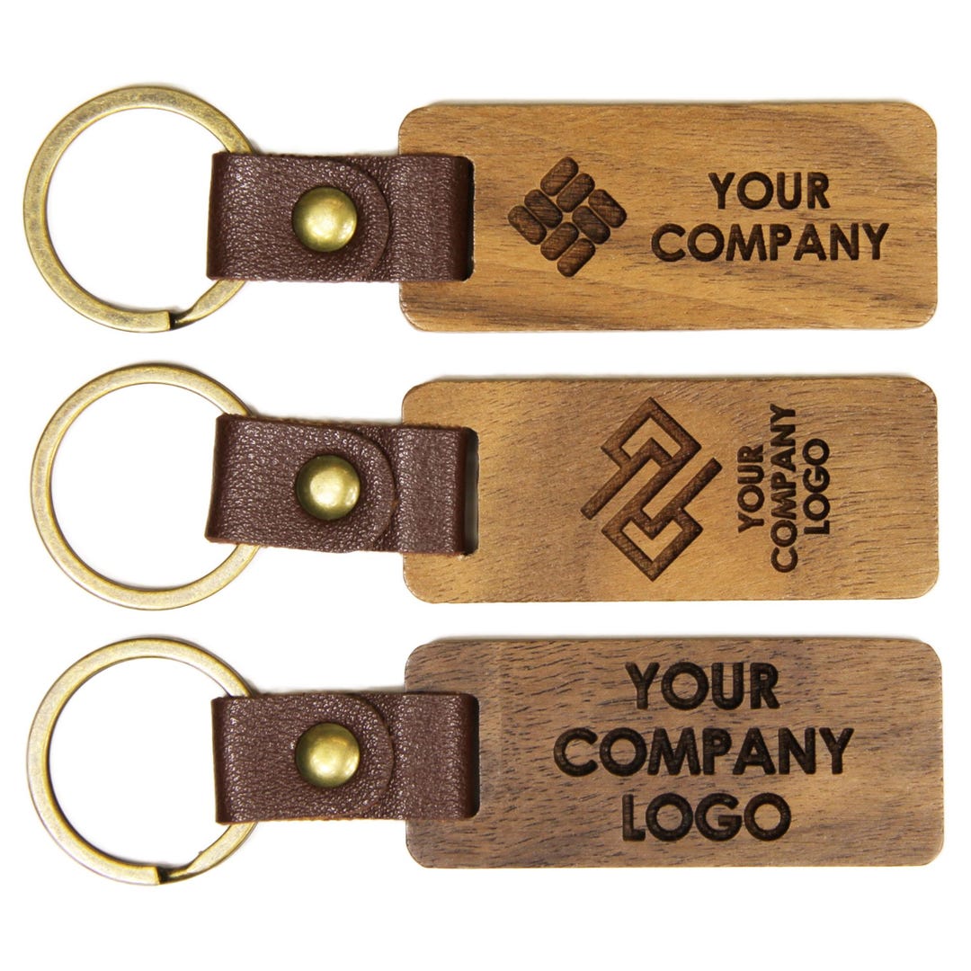 Bulk Corporate Gifts for Customers, Keychains Company Logo, Custom Logo ...