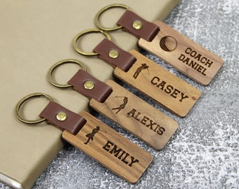 Bulk Order Discounts, Engraved Golf Keychain, Golf Team Gifts, Golf Senior Night Gifts, Personalized Golf Gift
