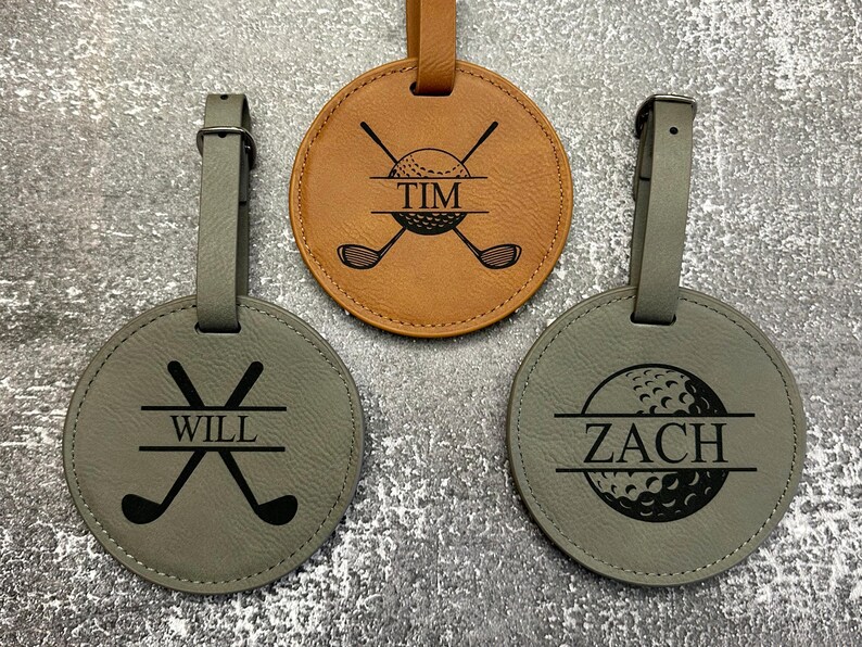 Custom Golf Bag Tag with Tees, Bulk Golf Team Gifts, Golf Tournament Favors, Golf Fundraiser Items Bulk, Christmas Gift for Golfer image 12