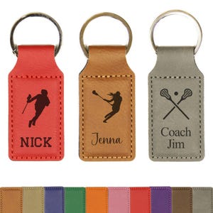 Bulk Discounts - Engraved Custom Lacrosse Keychain, Lacrosse Team Gifts Bulk, Lacrosse Senior Night Gifts, Personalized Lacrosse Gift Bulk