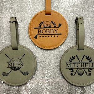 Custom Golf Bag Tag with Tees, Bulk Golf Team Gifts, Golf Tournament Favors, Golf Fundraiser Items Bulk, Christmas Gift for Golfer image 10