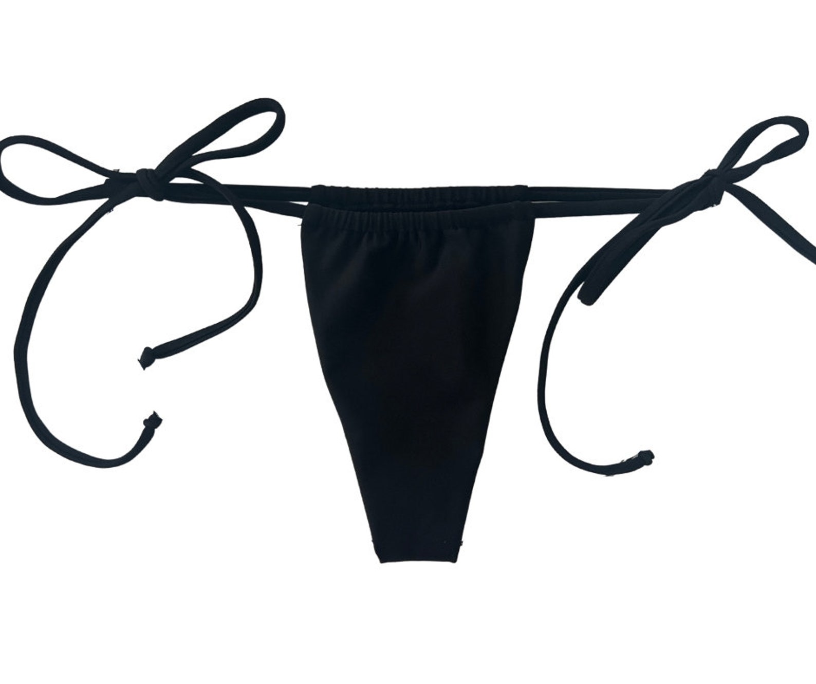 Cheeky Thong Adjustable Bikini Bottom Skimpy Bottom Ibiza - Etsy Australia
