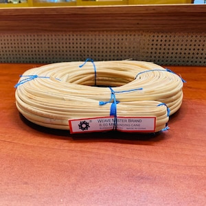 6mm Binder Cane - Rattan Peel Wide Binder Cane - Approximately 1/4&quot; wide - 500 Ft of Rattan Cane - Rocking Chairs & Baskets - DIY Materials