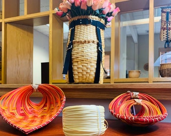 Synthetic Rattan Cane – 2.5mm & 3.0mm Plastic Weaving Strand, 1000 ft
