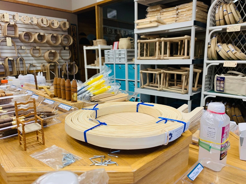 Flat Reed 7/8 Rattan Reeds Basket Weaving Supplies Etsy