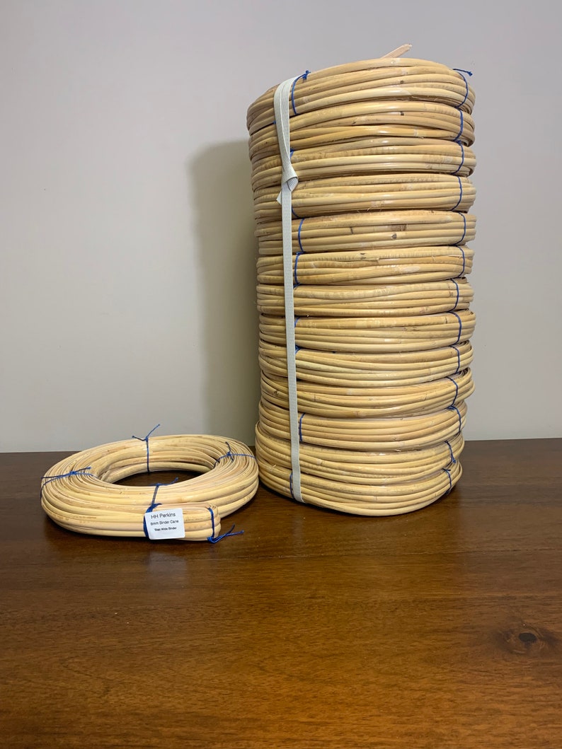 8mm Binder Cane, Rattan Peel Wide Binder Cane, Approximately 400 Feet