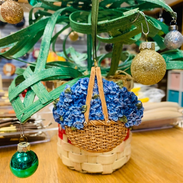 Magnificent Handmade Nantucket Basket Ornament - Basket Weaving Christmas Decorations - DIY Crafts - Free Shipping - Holidays - Home Décor