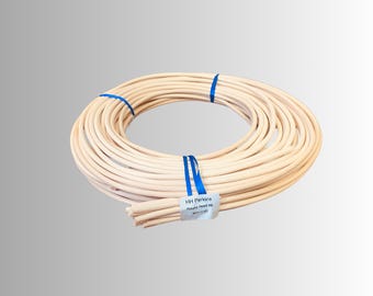 Premium Grade A Rattan Round Reed – Wicker Furniture, DIY Crafts, Seat and Basket Weaving