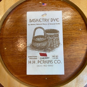 Basketry Dye - For Rattan Natural Fibers & General Crafts - Directions Enclosed