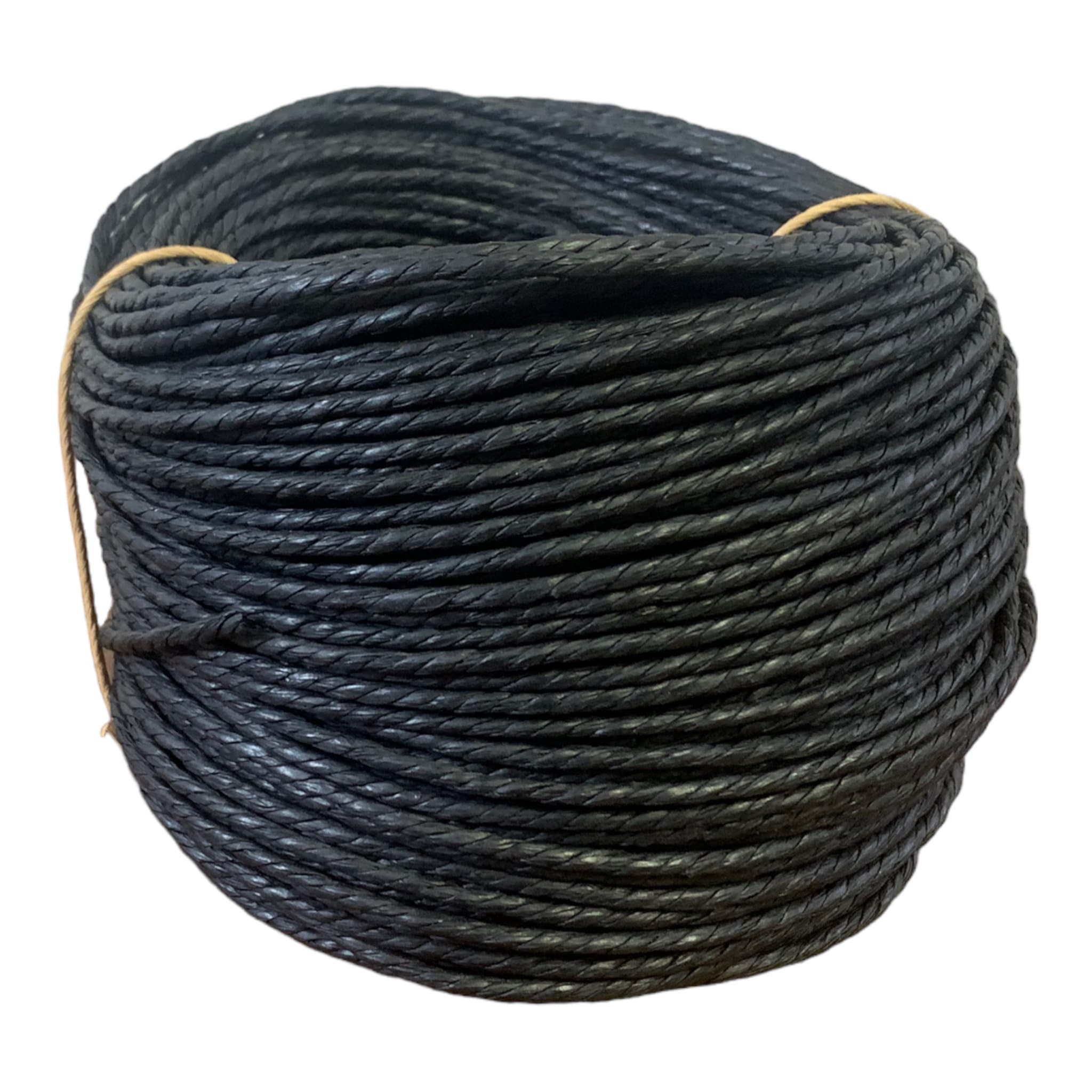 Black Unlaced Danish Cord: Authentic Weaving Cord for Mid-Century…