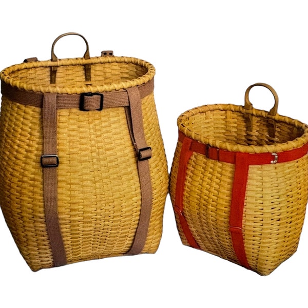 Adirondack Backpack Pattern - Digital Download Pattern - Large and Medium Sized Backpacks - DIY Rattan Weaving