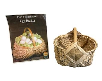 DIY Mini Egg Basket Weaving Kit – Rattan Reed Craft