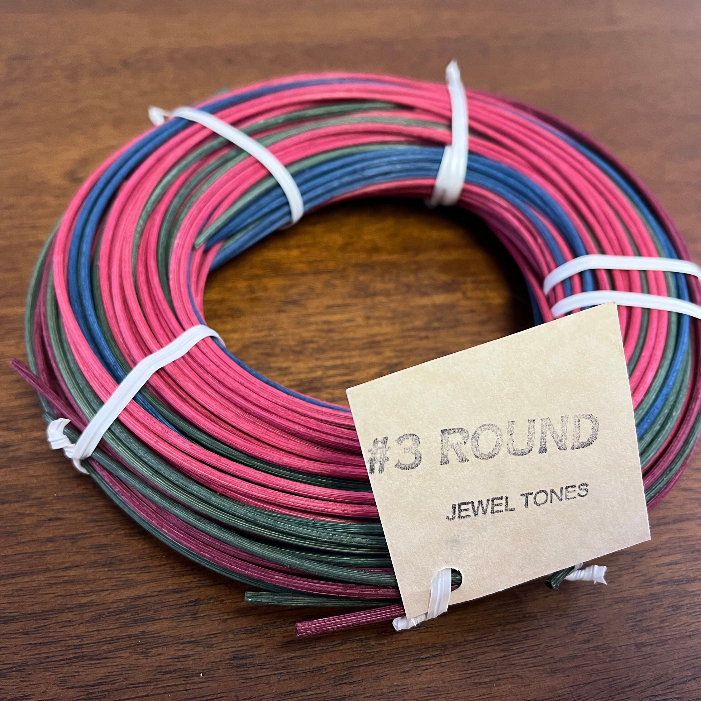 Jewel Tone Basket Weaving Reed - Flat Oval & #3 Round Rattan - Etsy