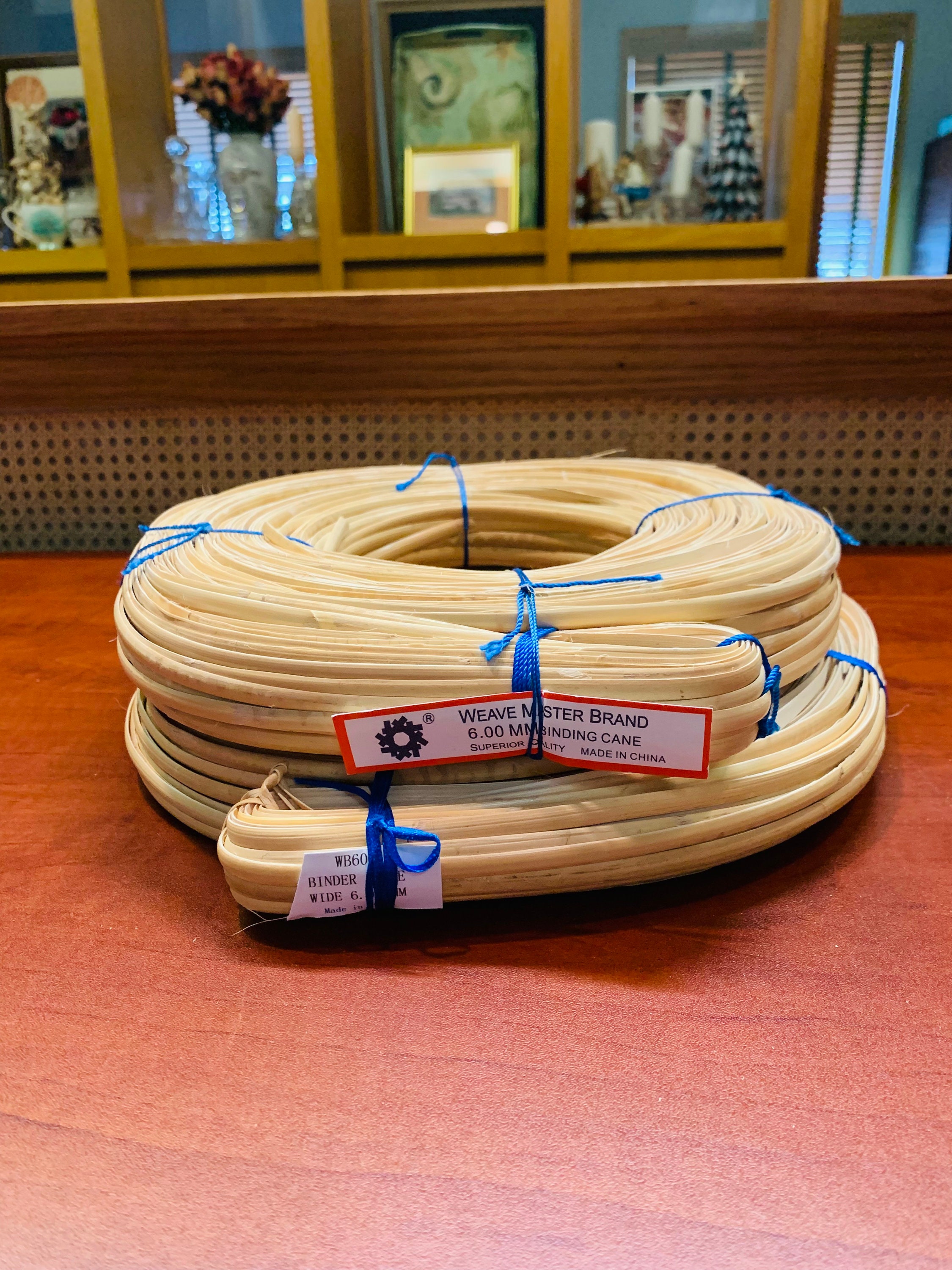 6mm Binder Cane Rattan Peel Wide Binder Cane Approximately 1/4 Wide 500