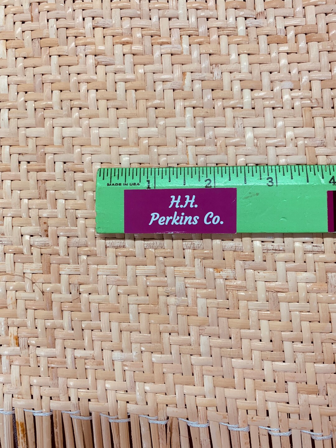 18 3mm Herringbone Cane bing Zigzag Pattern Z Shaped Diagonal Weave