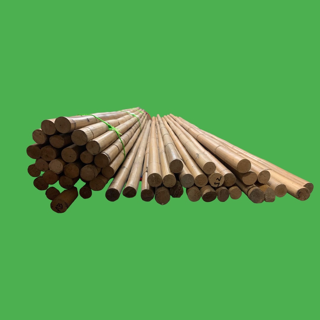 Natural Rattan Poles – 6'6