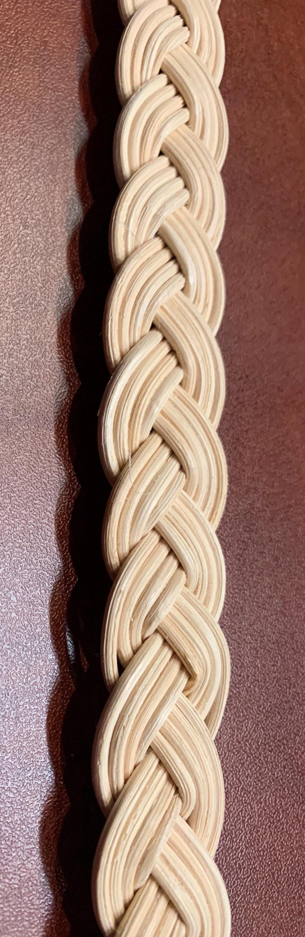 Braiding Reed Round Reed Rattan Braid - 3/4