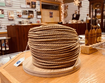 Danish Cord Laced - 2lb Coil of Genuine Denmark Cord - 360Ft of Twisted Paper Cord - American Supplier of Weaving Materials - DIY Laced Rope