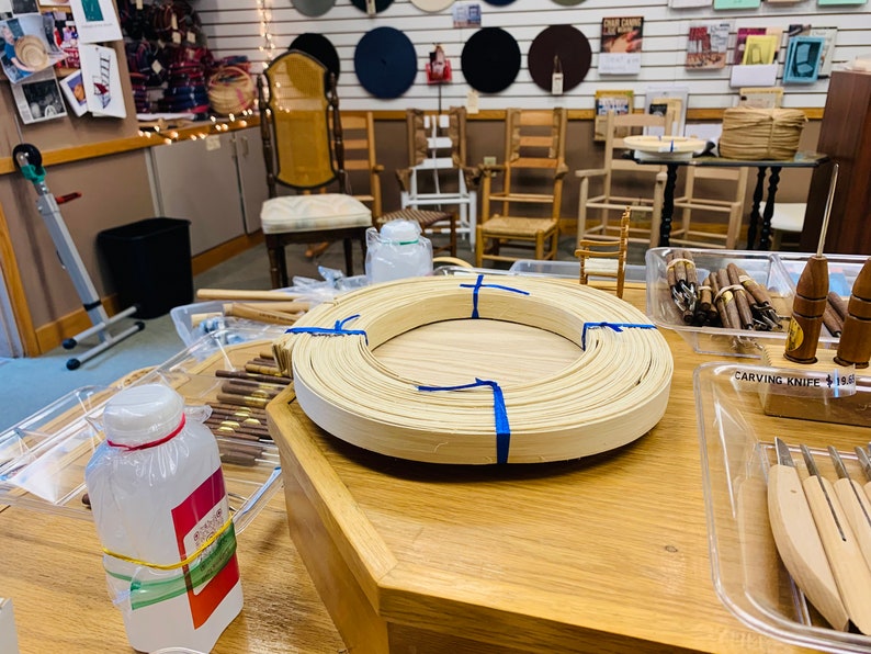 Flat Reed 7/8 Rattan Reeds Basket Weaving Supplies Etsy