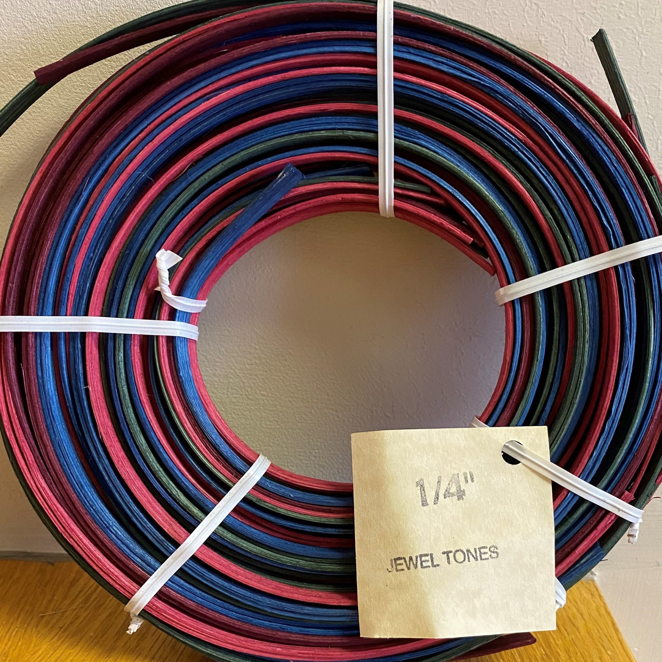 Colored Reed Jewel Tones- Flat Oval 1/4