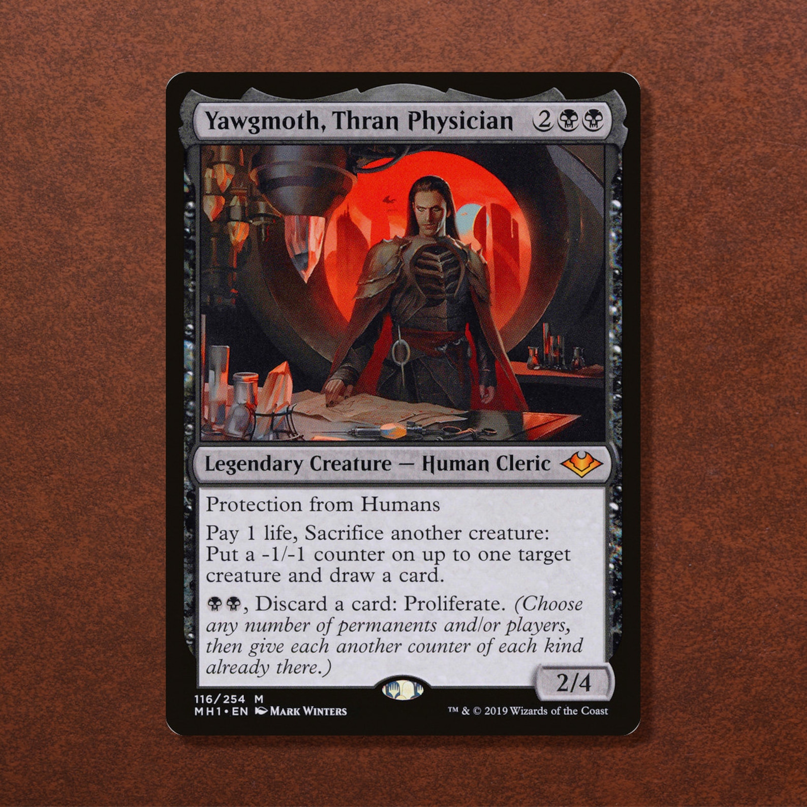 Yawgmoth Thran Physician Modern Horizons MH1 please READ Etsy