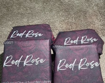 Red Rose Soap