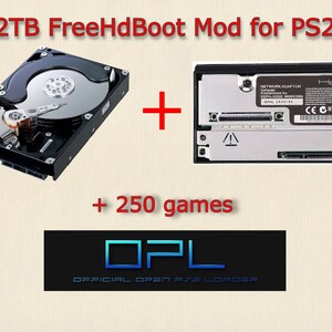 Modded ps2 hard drive deals