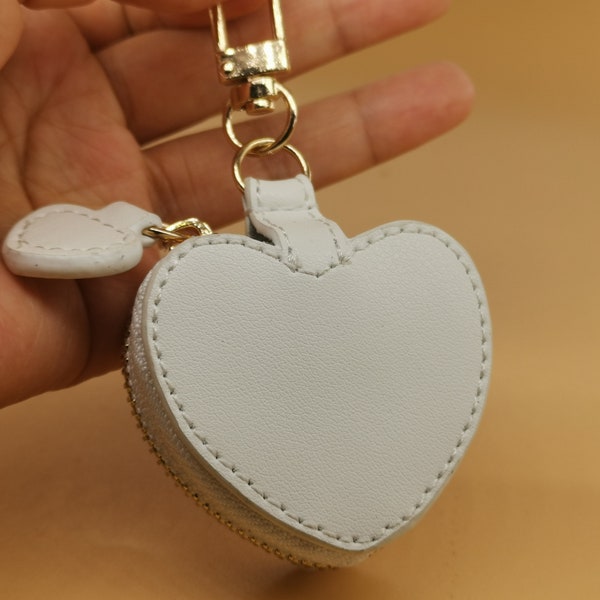 Benutzerdefinierte Leder Herz Ring Tasche Halter für Ringträger für Vorschlag ""Willst du mich heiraten"" für Hundegeschirr, Hochzeit Liebestoken (Patent schwebend)"