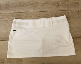 Jupe de tennis Lacoste blanche, taille 36, jamais portée