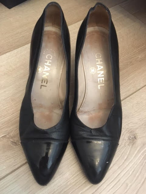 Chanel Lambskin Heels Size 35 