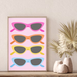 Preppy Sunglasses Print