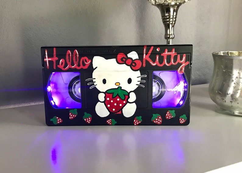 Hello Kitty VHS Light Etsy
