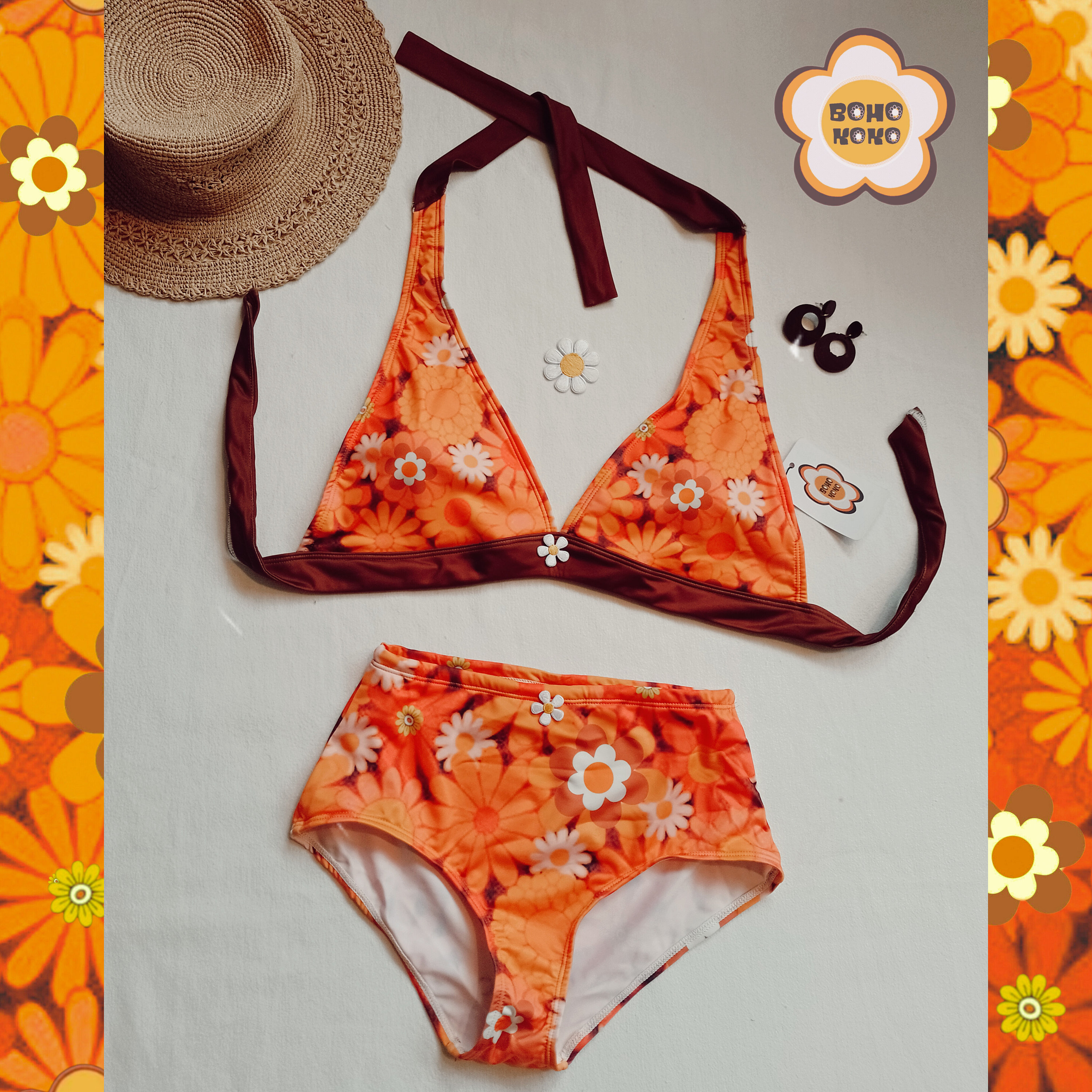 Cupshe orange deals blossom