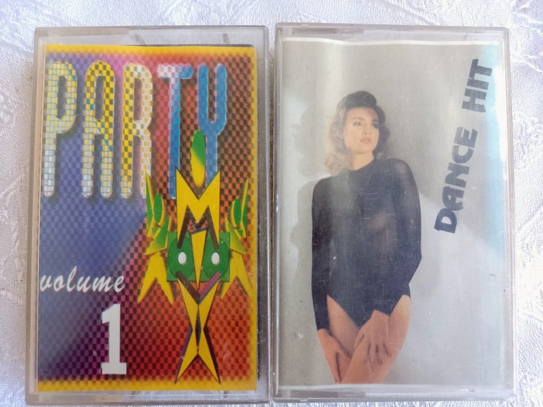 Cassette Tapes With Party Mix Songs, Dance Hits Cassette Tapes
