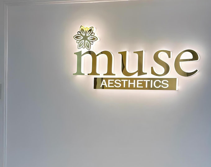 Backlit Signs,Light Up Signs, Neon Style Signs, Illuminated Signs, Custom LED Custom Signs, Business Signs, Shop Sign, LED Sign, Metal Sign