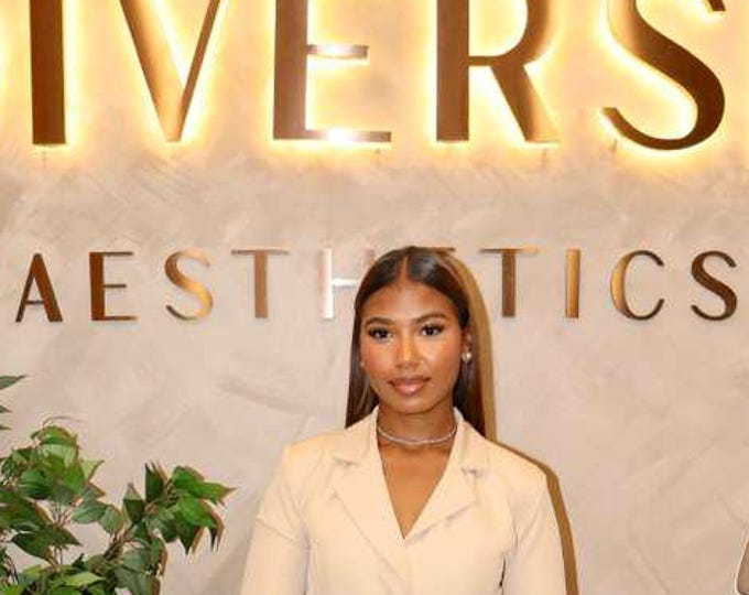 3d backlit sign, 3d led signage, custom outdoor logo, light sign 3d brushed metal 3d business sign 3d custom sign for office 3d led signage