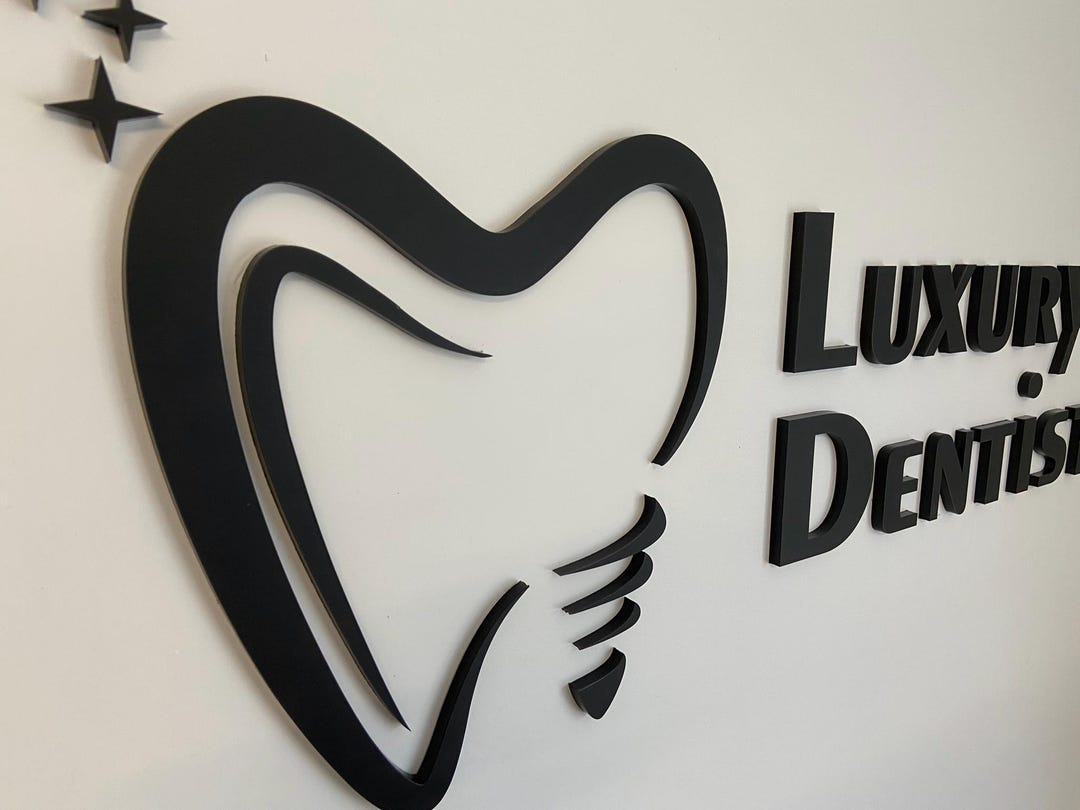 Laser Cut Logo Sign, Real Estate Agent's Sign, Beauty Salon Sign ...
