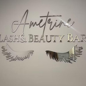 Laser Cut Logo Sign, Beauty Salon Sign, 3D Business Sign, Business Signboard, Custom Laser Cut, Logo With Raised 3D Design, Dentist Signage image 14