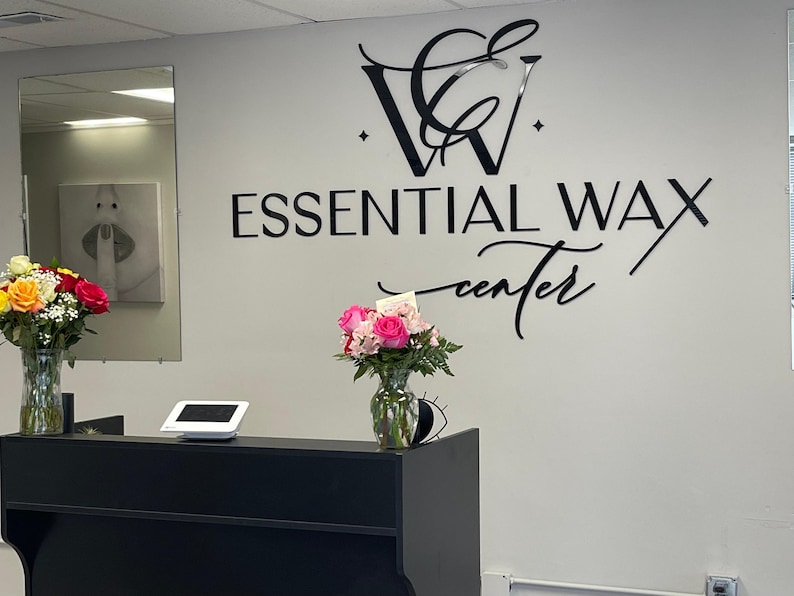 Laser Cut Logo Sign, Beauty Salon Sign, 3D Business Sign, Business Signboard, Custom Laser Cut, Logo With Raised 3D Design, Dentist Signage image 19