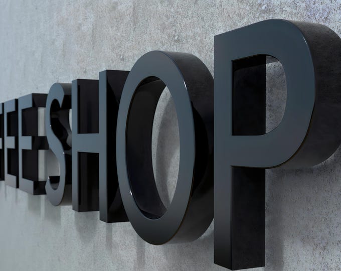 3d backlit sign 3d led signage custom outdoor logo light sign 3d brushed metal 3d business sign 3d custom sign for office 3d led signage