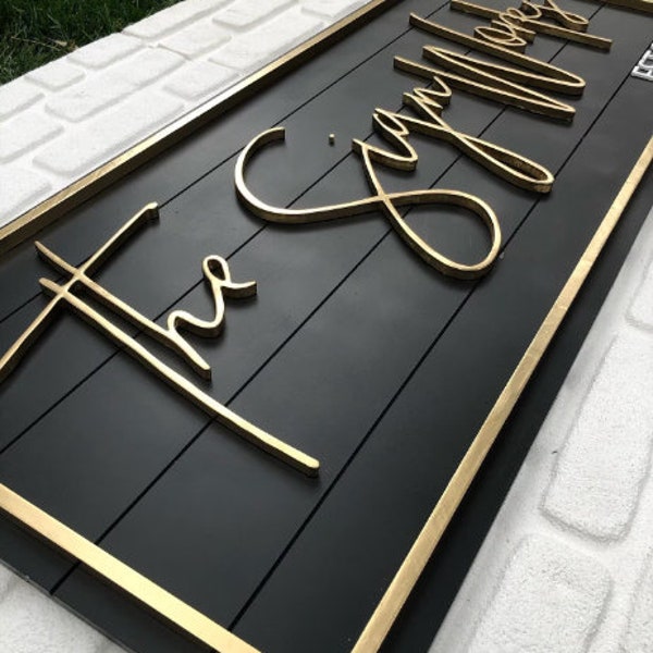 Custom Laser Cut, Clinic Sign, Sign with Raised 3D Design, Business Letter, Eye Doctor Lobby Signage, Reception Logo, Brushed Metal Logo