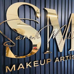 Laser Cut Logo Sign, Beauty Salon Sign, 3D Business Sign, Business Signboard, Custom Laser Cut, Logo With Raised 3D Design, Dentist Sign