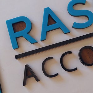 Laser Cut Logo Sign, Real Estate Agent's Sign, Beauty Salon Sign ...