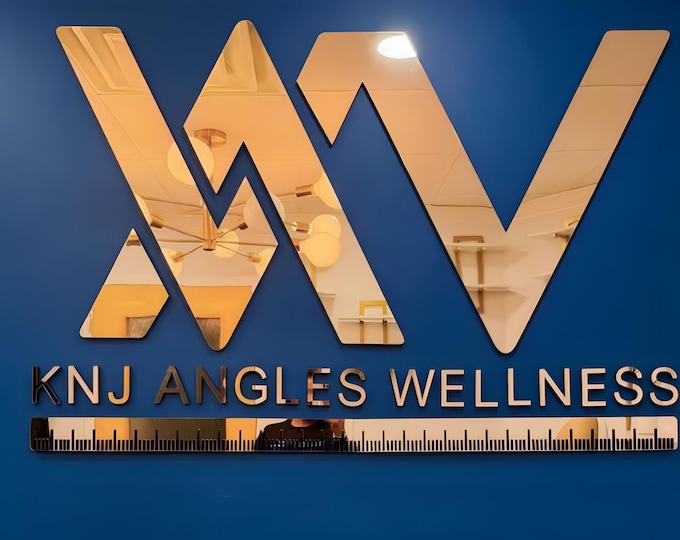 Laser Cut Logo Sign, Beauty Salon Sign, 3D Business Sign, Business Signboard, Custom Laser Cut, Logo With Raised 3D Design, Dentist Sign