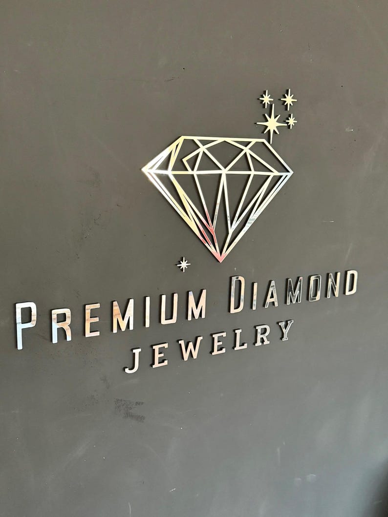 Laser Cut Logo Sign, Beauty Salon Sign, 3D Business Sign, Business Signboard, Custom Laser Cut, Logo With Raised 3D Design, Dentist Signage image 10