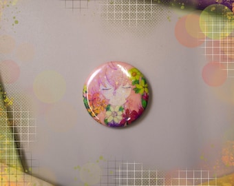 VOCALOID Leia Megurine Luka Can Badge