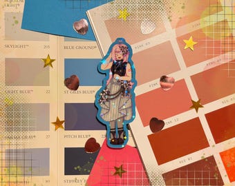 Project SEKAI Bloom Festival Megurine Luka Die Cut Sticker | VOCALOID