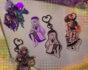 Project SEKAI Nightcord at 25 00 | Acrylic Keychain & Die Cut Sticker